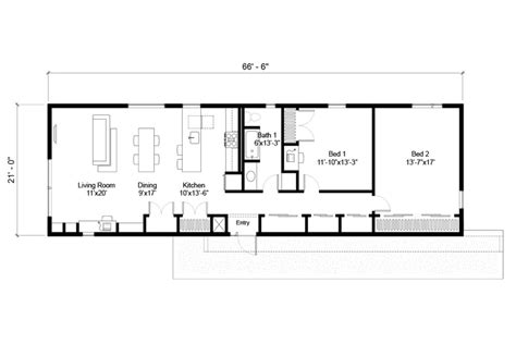 high tech  bedroom house plan  flat roof