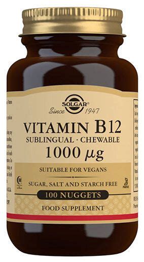 Köp Solgar B12 Vitamin 1000 Mcg 100 Tabletter På