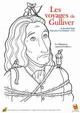 Gulliver Hugolescargot Coloriages Contes Artistique sketch template