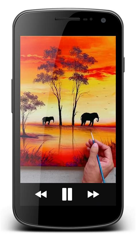 canvas painting video tutorial ideas  android