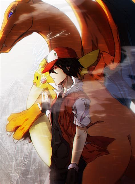 on deviantart charizard and pikachu pokemon ポケモン