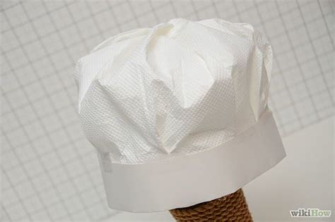 chefs paper hat diy  kids  wikihowcom paper chef hats paper