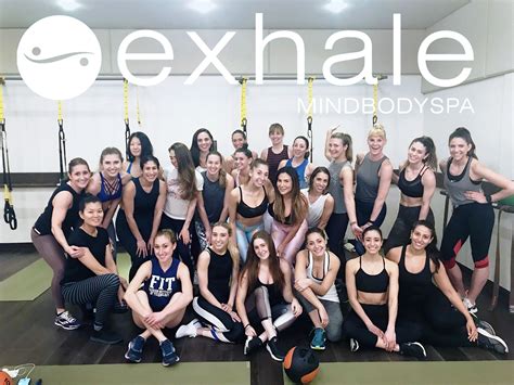 ive  loved exhale spa  barre fitness    added