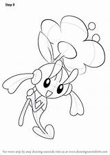 Floette Step Pokemon Draw Drawing Improvements Necessary Finally Finish Make sketch template