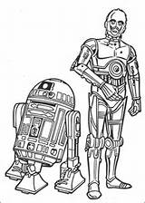 Coloring C3po Pages Printable Categories sketch template