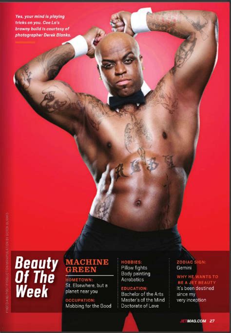 Photo Cee Lo Green Is Shirtless And Buff As Jet Magazine S Beauty