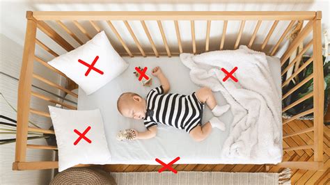 sleeping baby stock images promote dangerous environments