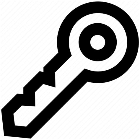 Key Password Protection Safe Secure Security Unlock Icon