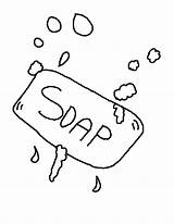 Soap Bar Drawing Template Coloring Pages Clean Getdrawings Bubble Vector Sketch Drawings sketch template