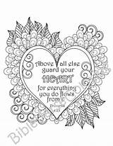 Coloring Bible Verse Inspirational Adult Quote Pages Etsy Prayer sketch template
