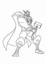 Thor Superheroes Hulk Auerbach Dathan Coloringme sketch template