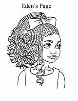 Coloring Pages African American Girls Girl Famous Printable Kids Eden Edens Color Getcolorings Reply Festival Than Colorings Family sketch template