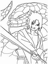 Sasuke Susanoo Coloring Pages Para Colorear Dibujos Uchiha Imprimir Template sketch template