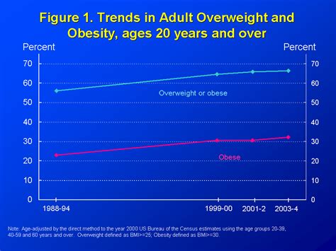 products health e stats overweight prevalence among adults 2003 2004