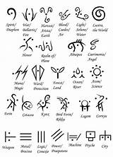 Glyphs Runes Glyph Trilogy Sigils Rune Magical Katia Bing sketch template