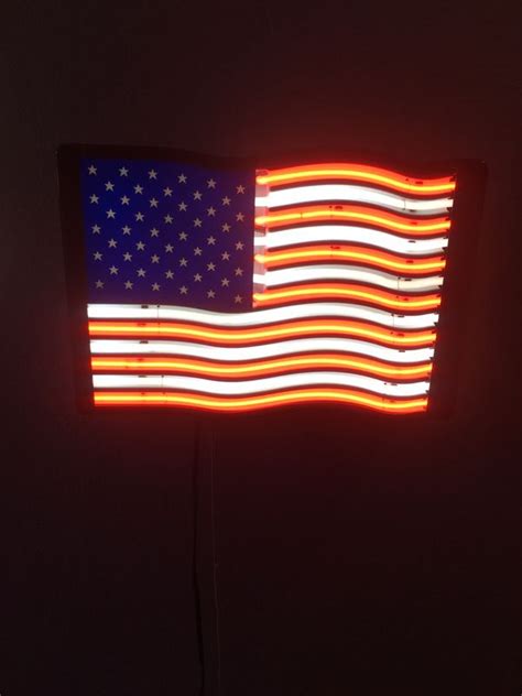 neon american flag for sale in las vegas nv offerup
