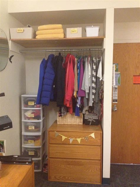 Dorm Room Closet Organization Closet Room Organizer