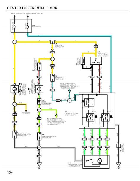 toyota landcruiser  series wiring diagram