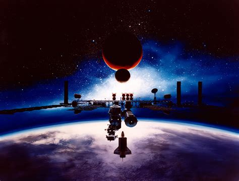 space exploration initiative artists concept  planetary society