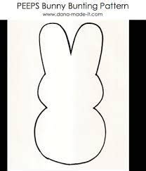 image result  bunny face template printable bunny ears template