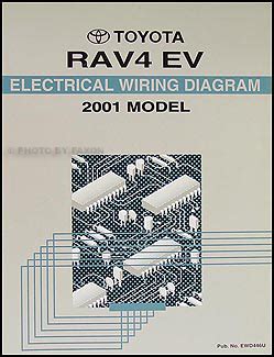 toyota rav electric vehicle wiring diagram manual original