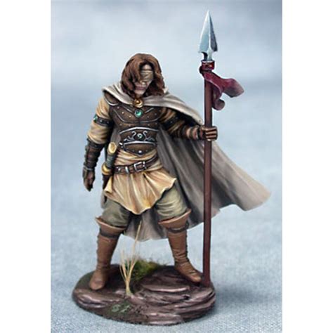 dark sword miniatures visions  fantasy male blind warrior