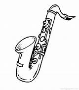 Jazz Coloring Pages Getdrawings Musical sketch template