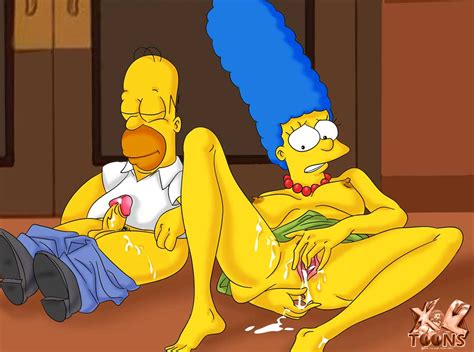 rule 34 after sex breasts clothes color cum female front view homer simpson human indoors male