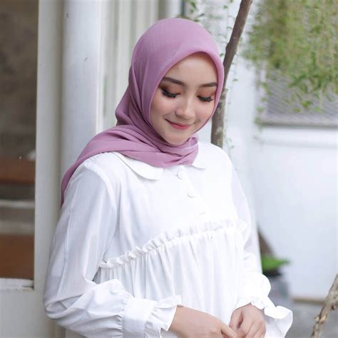 ukuran jilbab bella square model hijab terbaru