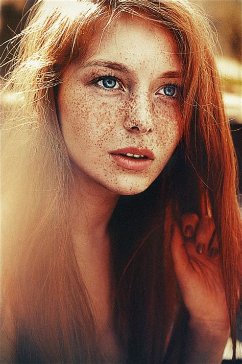 untitled photo by lena dunaeva red hair freckles beautiful freckles