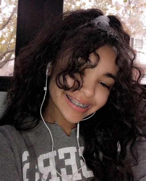 Pin By Sha Lux On Braceface Baddiess Curly Girl Hairstyles Curly