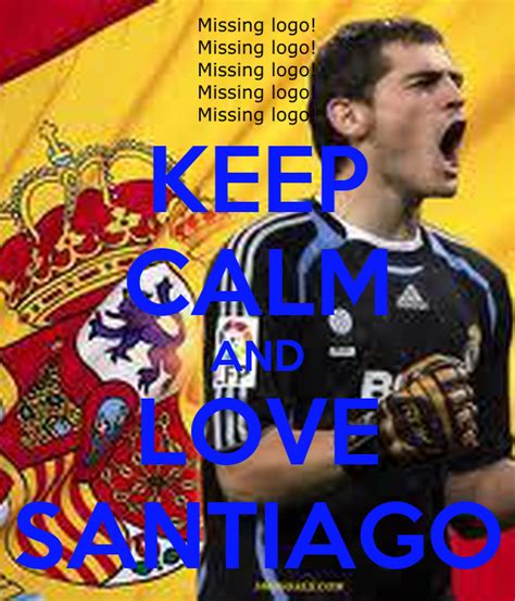 Keep Calm And Love Santiago Poster Lili Keep Calm O Matic