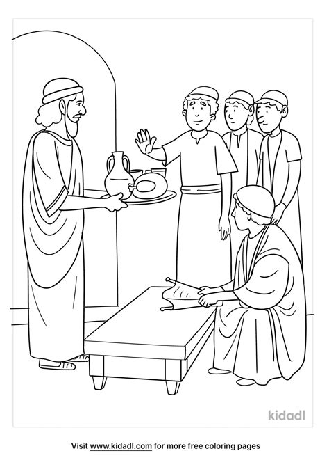 daniel chapter  coloring page coloring page printables kidadl