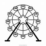 Ferris Wheel London Eye Coloring Svg Silhouette Clipart Drawing Clip Vector Easy Transparent Drawings Library Pages Getcolorings sketch template