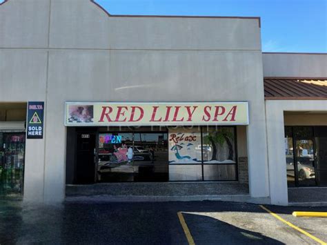 red lily spa massage parlors  san antonio tx
