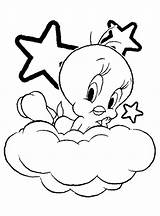 Tweety Deitado Nuvem Nuage Coloriages Looney Tunes Tudodesenhos Referred Anycoloring Acessar Kidsplaycolor sketch template
