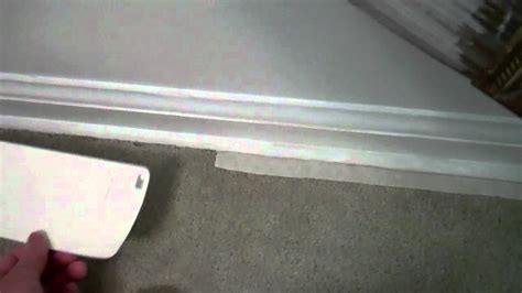 painting  carpeted baseboard moldings   masking tape mp youtube