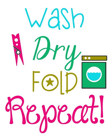 printable laundry labels