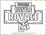 Fortnite Coloring Pages Royale Battle Kids Printable Fastseoguru Boys Desktop Right Background Set Click Save sketch template