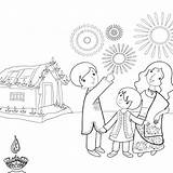 Festivals Festival5 Baisakhi Getdrawings Mahatma Ghandi Children Coloringkids sketch template