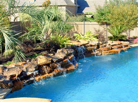 pool waterfall kit design homesfeed
