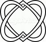 Heart Draw Celtic Drawing Step Designs Clipart Symbols Knot Drawings Tattoo Library Coloring Clip Wings Choose Board sketch template