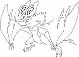 Pokemon Noivern Coloring Pages Pokémon Coloriage Printable Mega Morningkids Onlycoloringpages sketch template