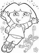 Dora Coloriage Imprimer Exploradora Disegnidacolorareonline Esploratrice Ancenscp Exploratrice sketch template