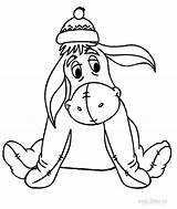 Eeyore Winnie Cool2bkids Disney Getdrawings Aah Ausmalbilder Clipartmag Piglet Donkey Valentine sketch template
