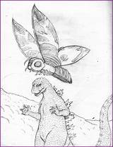 Godzilla Mothra Coloring Pages Vs Drawing Printable Deviantart Drawings Volador N7 Color Old 2006 Getdrawings Sketch Getcolorings Template Fan sketch template