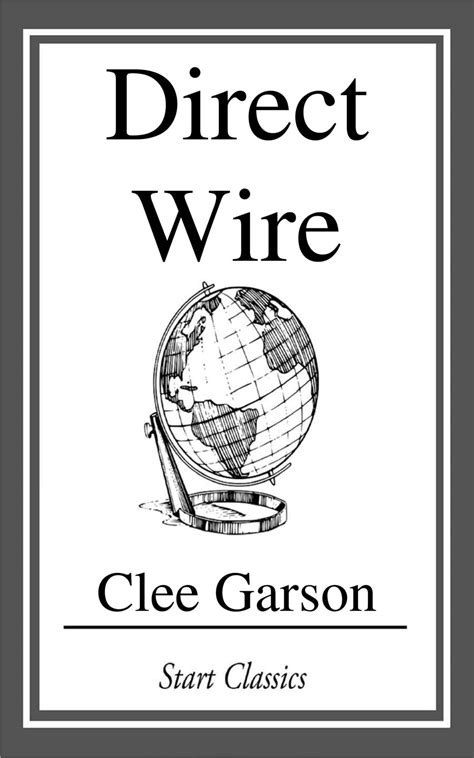 direct wire   clee garson official publisher page simon schuster