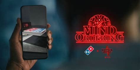 commandez une pizza par la pensee avec dominos pizza  stranger   la reclame