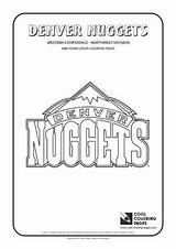 Nuggets Conference Northwest Nets sketch template