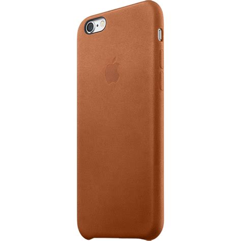 apple iphone  leather case saddle brown mkxtzma bh